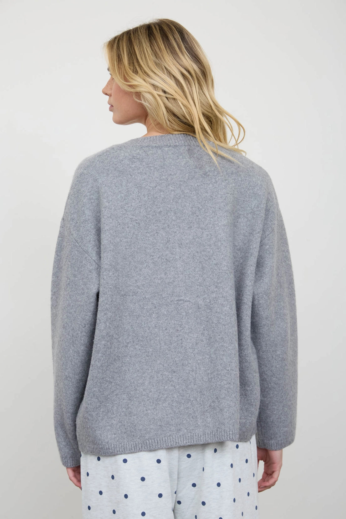 Heather Grey Cozy Daydream Cardigan