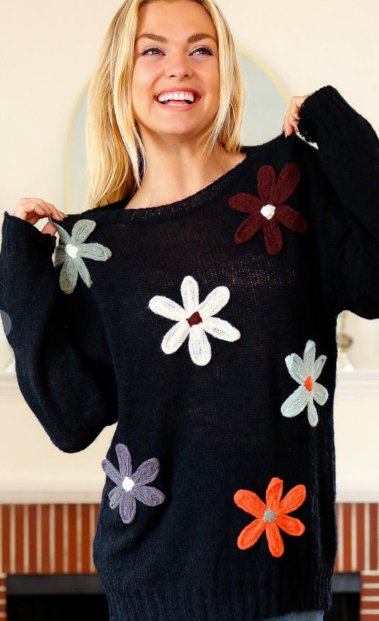 Flower Patches Sweaters