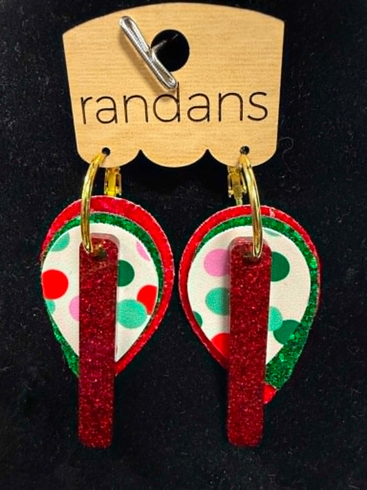 Christmas Confetti Dangles