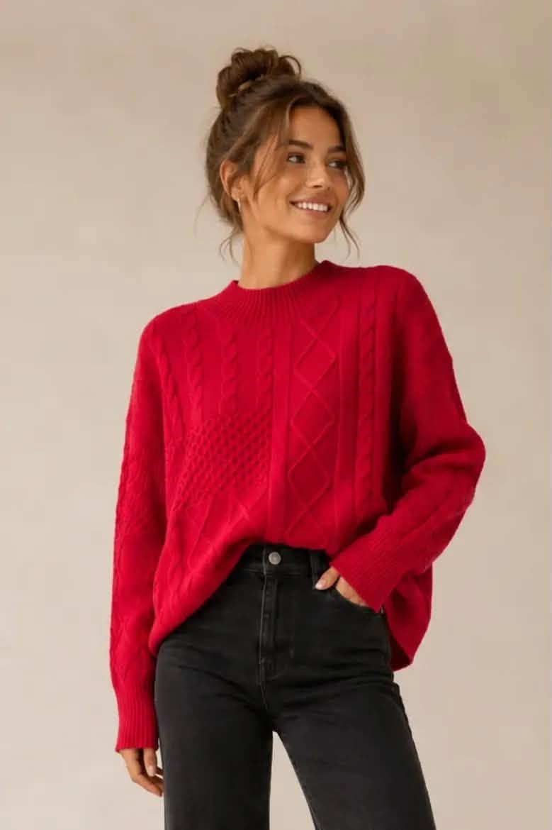 Cozy Cable Crush Sweater