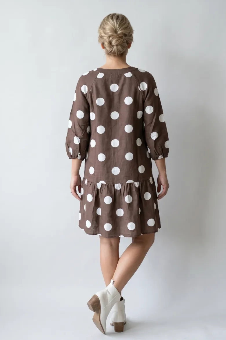 Whimsy Mocha Dress