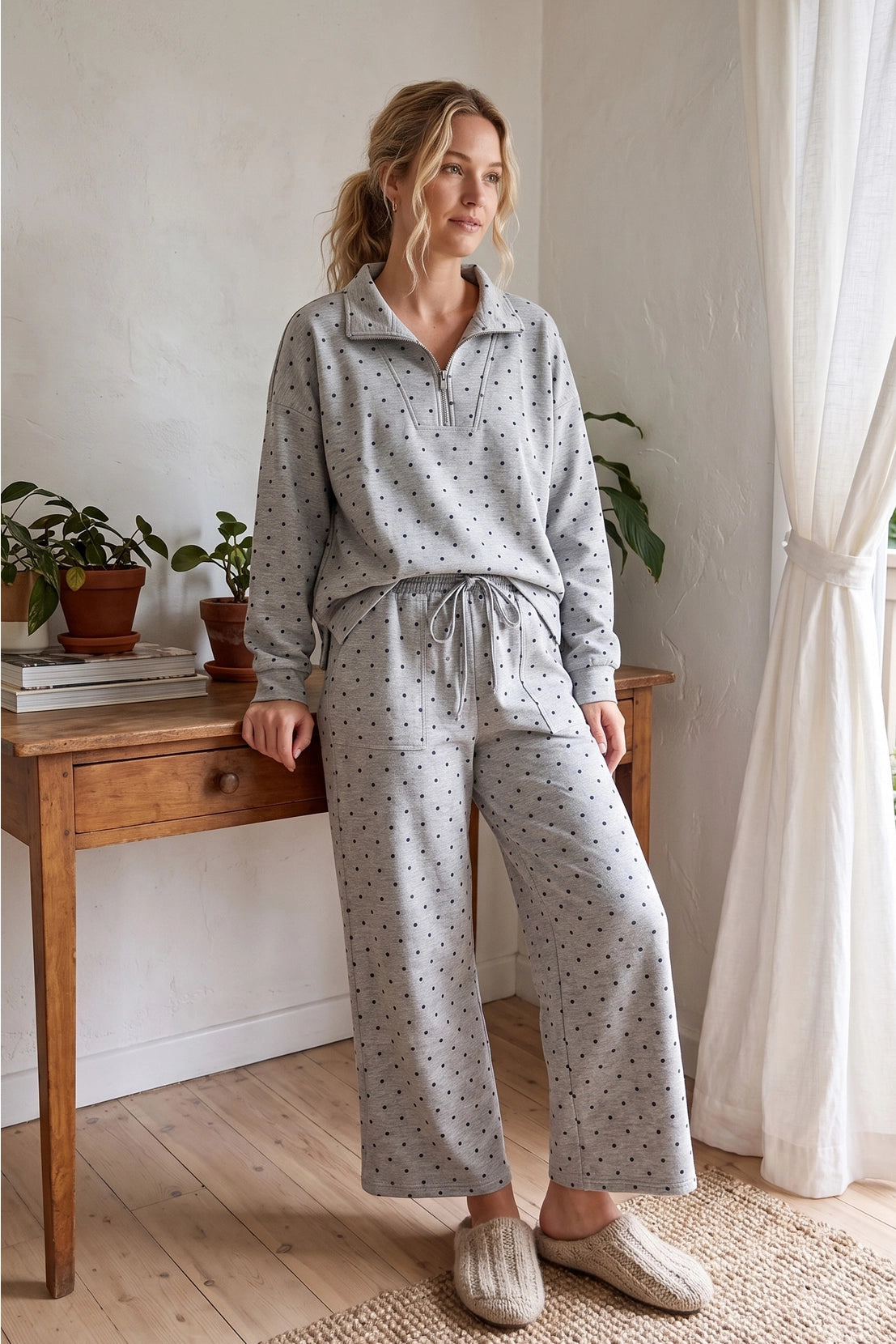 Cozy Dot Lounge Pants