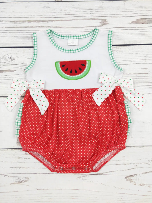 Watermelon Summer Romper