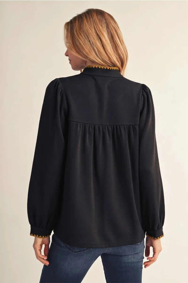 Gilded Grace Top