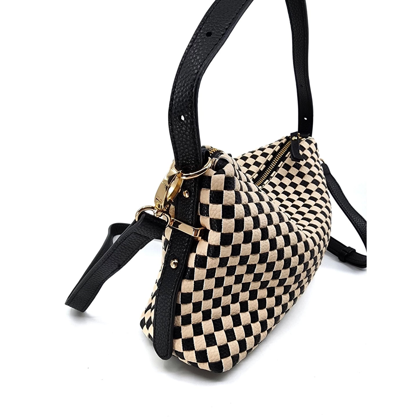 Woven Slouchy Shoulder and Crossbody Bag