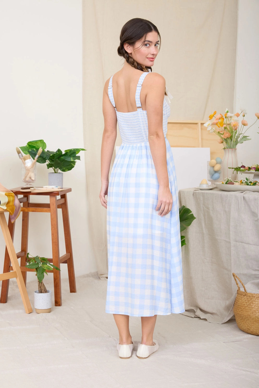 Bluebell Picnic Midi