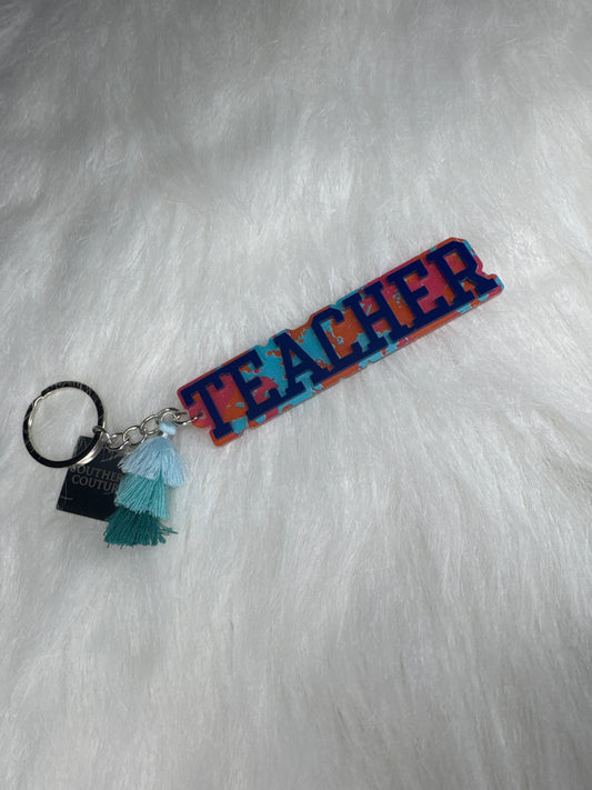 Acrylic Word Keychains