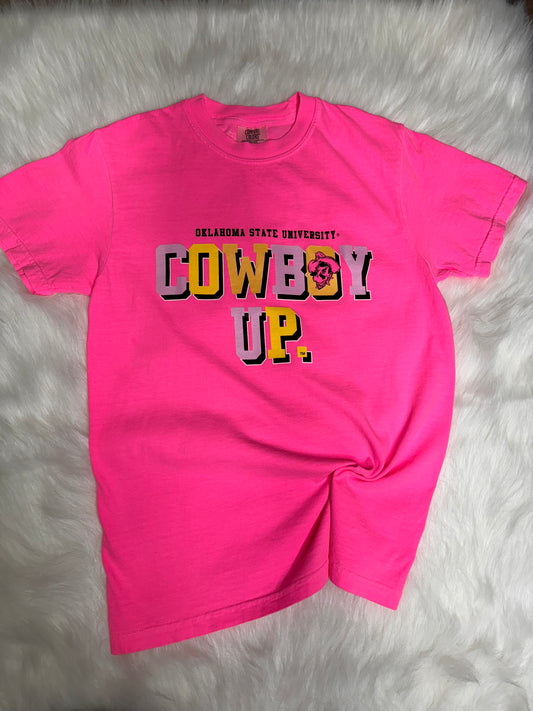 Cowboy Up Neon Comfort