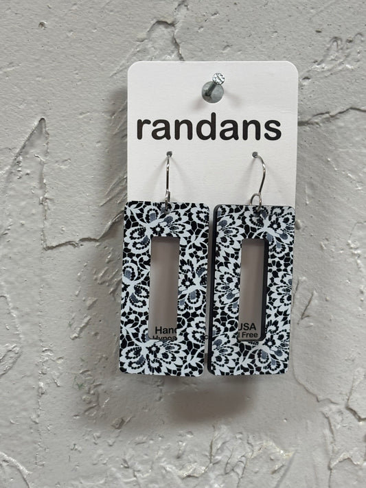 Floral Rectangle