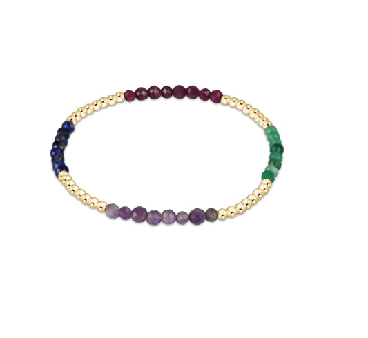 Blissful Pattern 2.5mm Bead Bracelet - Hot Mess FW