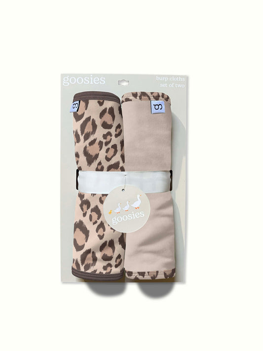 Burp Cloth Set - Classic Leopard