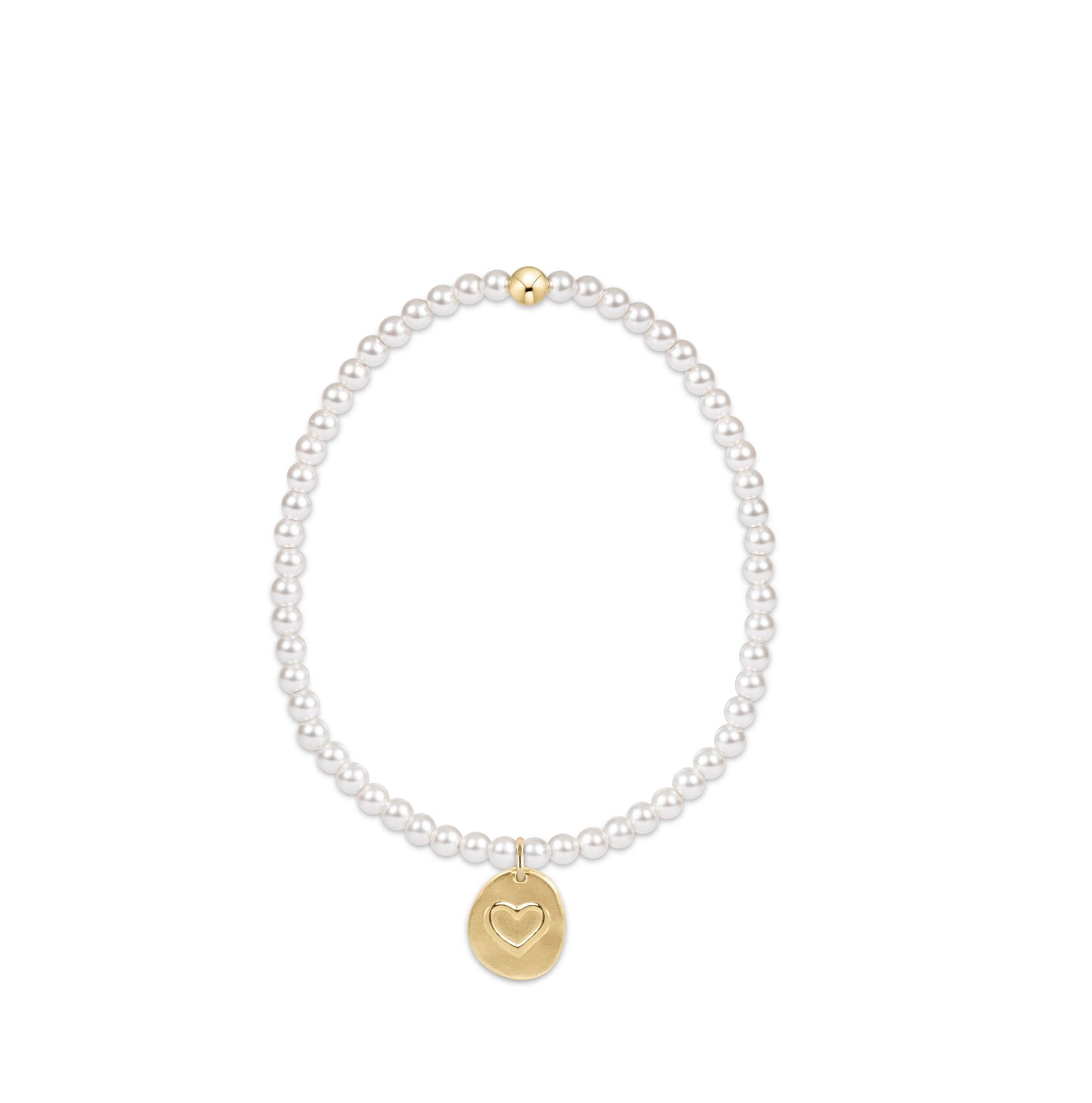 Classic Pearl 3mm Bead Bracelet - Inspire Love Sma