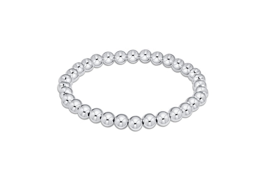 Classic Sterling 6mm Bead Bracelet