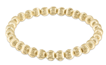 Dignity Gold 6mm Bead Bracelet