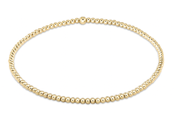 enewton Extends - Classic Gold 2mm Bead Bracelet