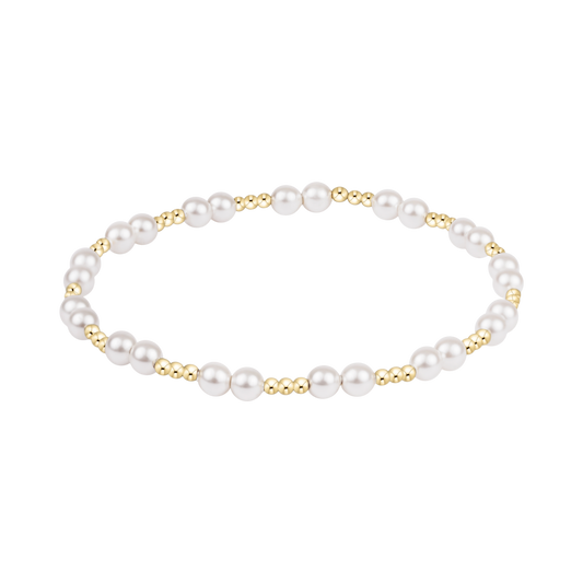 Extends Together Pearl 4mm Bracelet