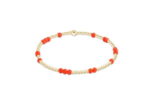 Gameday Flirty Hope Unwritten Bracelet - Bright Orange