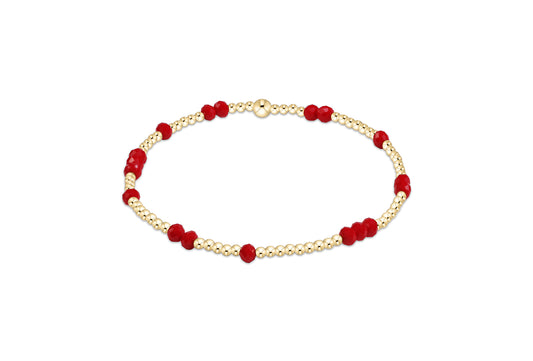 Gameday Flirty Hope Unwritten Bracelet - Red