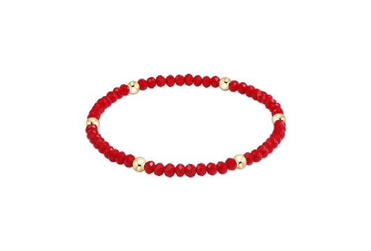Gameday Flirty Presence Bracelet - Red