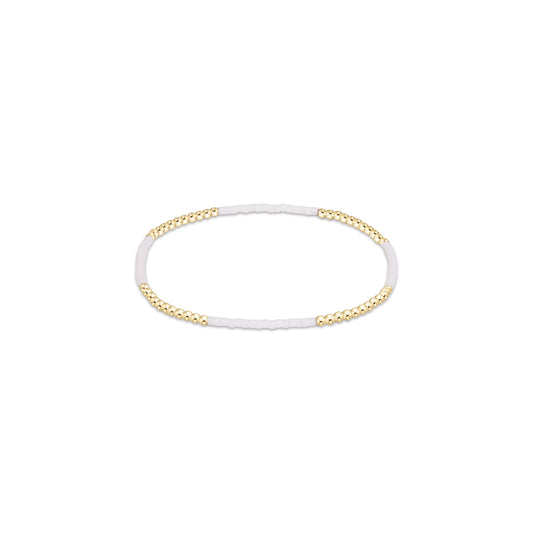 Gameday Hope Blissful Bracelet - White