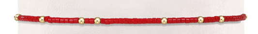 Gameday Hope Unwritten Bracelet - Bright Red