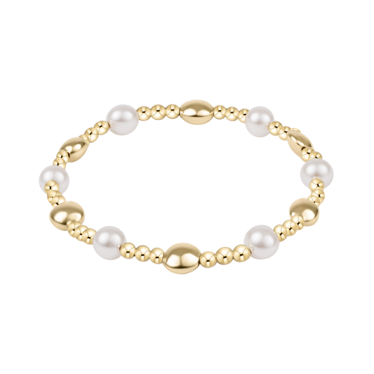 Honesty Sincerity Pearl 6mm Bracelet