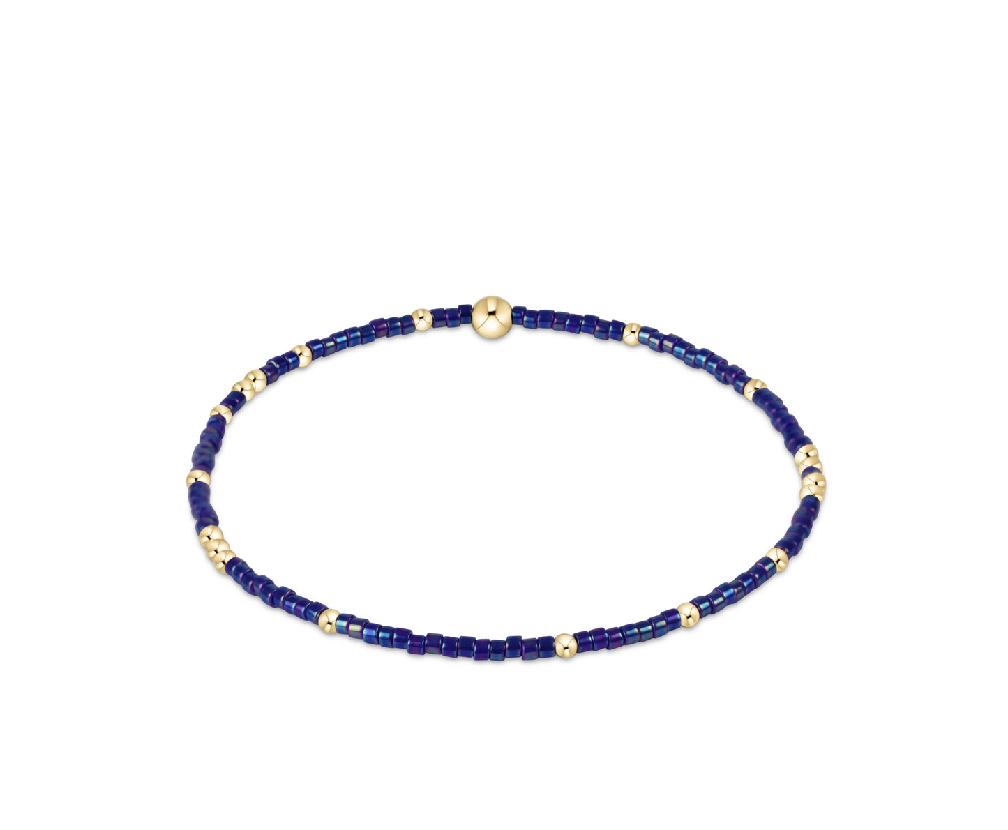 Hope Unwritten Bracelet - Blue Metallic