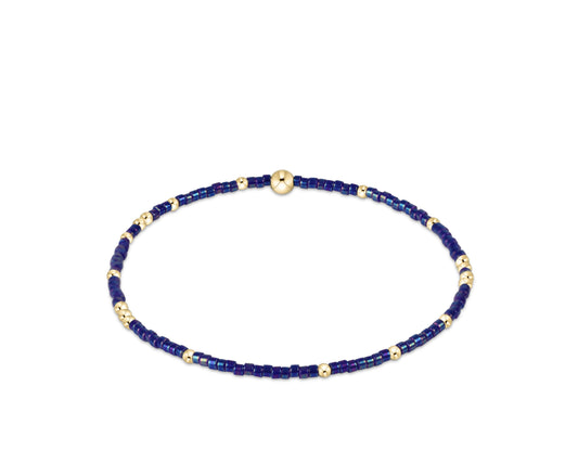 Hope Unwritten Bracelet - Blue Metallic