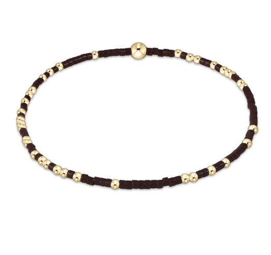 Hope Unwritten Bracelet - Chocolate