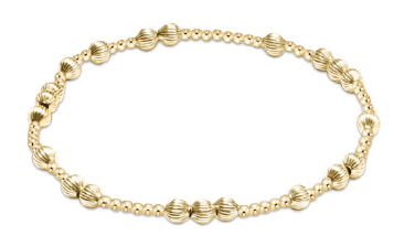 Hope Unwritten Dignity 4mm Bead Bracelet - Gold