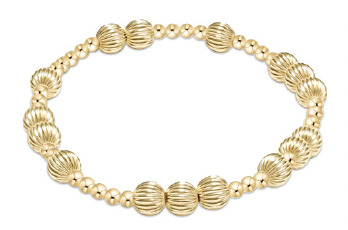 Hope Unwritten Dignity 6mm Bead Bracelet - Gold