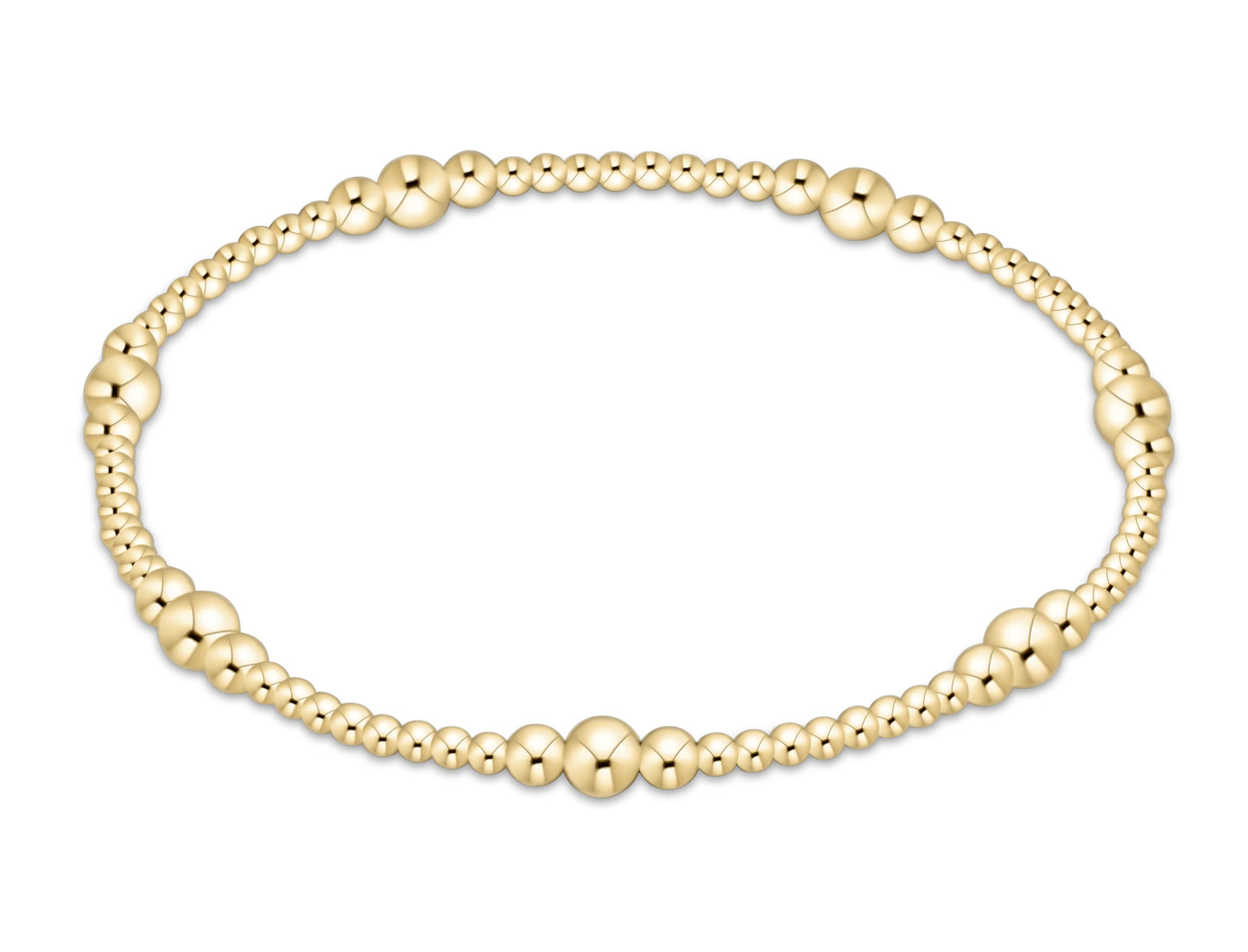 Purpose Gold 4mm Bead Bracelet