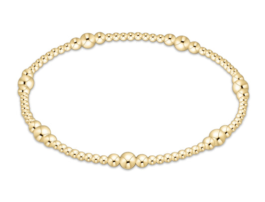 Purpose Gold 4mm Bead Bracelet