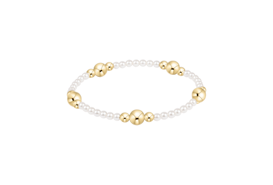 Purpose Gold 6mm Pearl Bracelet