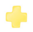 Signature Cross 2mm Gold Bracelet - Canary