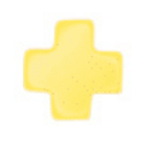 Signature Cross 3mm Gold Bracelet - Canary