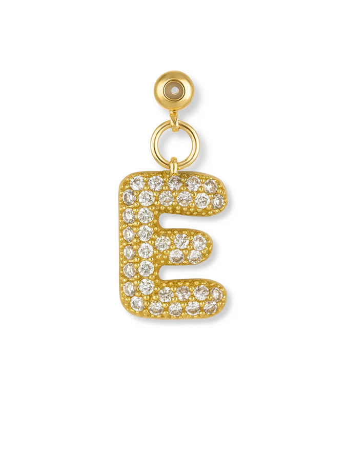 Bubble Letter Grip Charm