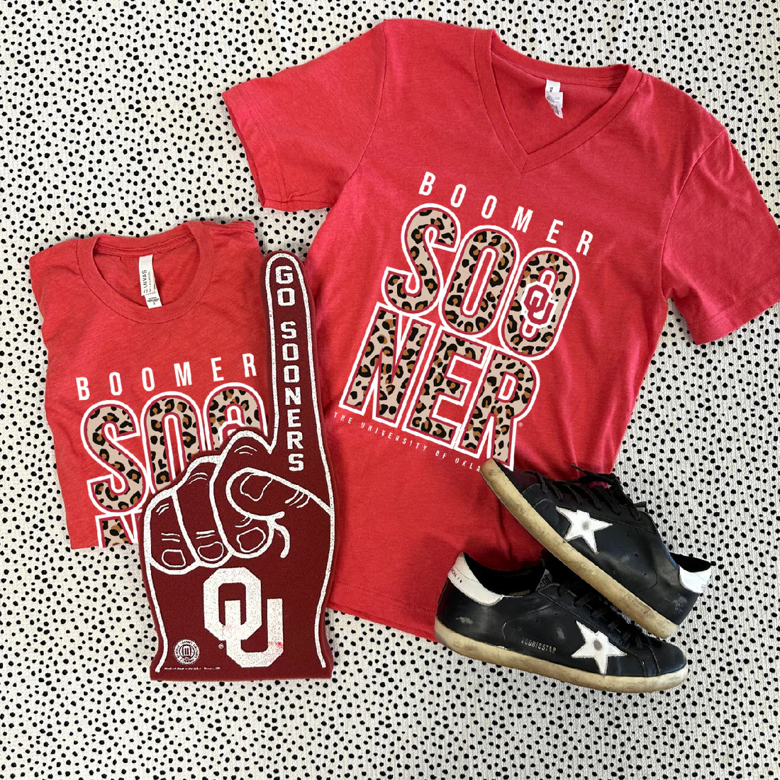 Boomer Sooner Bold Leopard Tee