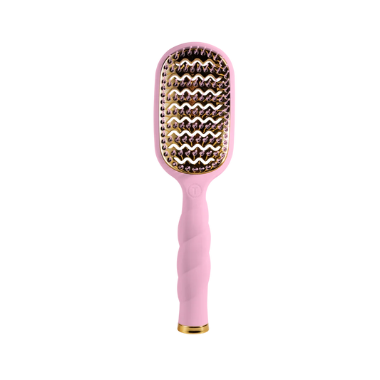 Vented Hair Brush - Bubblegum Pink