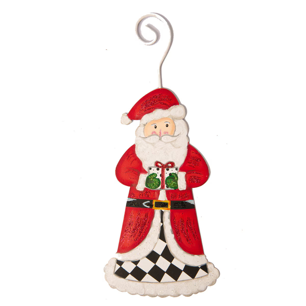 Elegant Santa Ornament