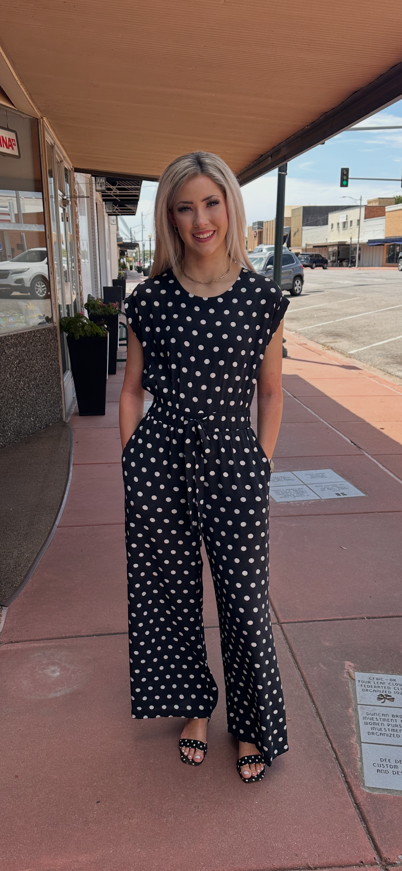 Sassy in Spots Jumpsuit