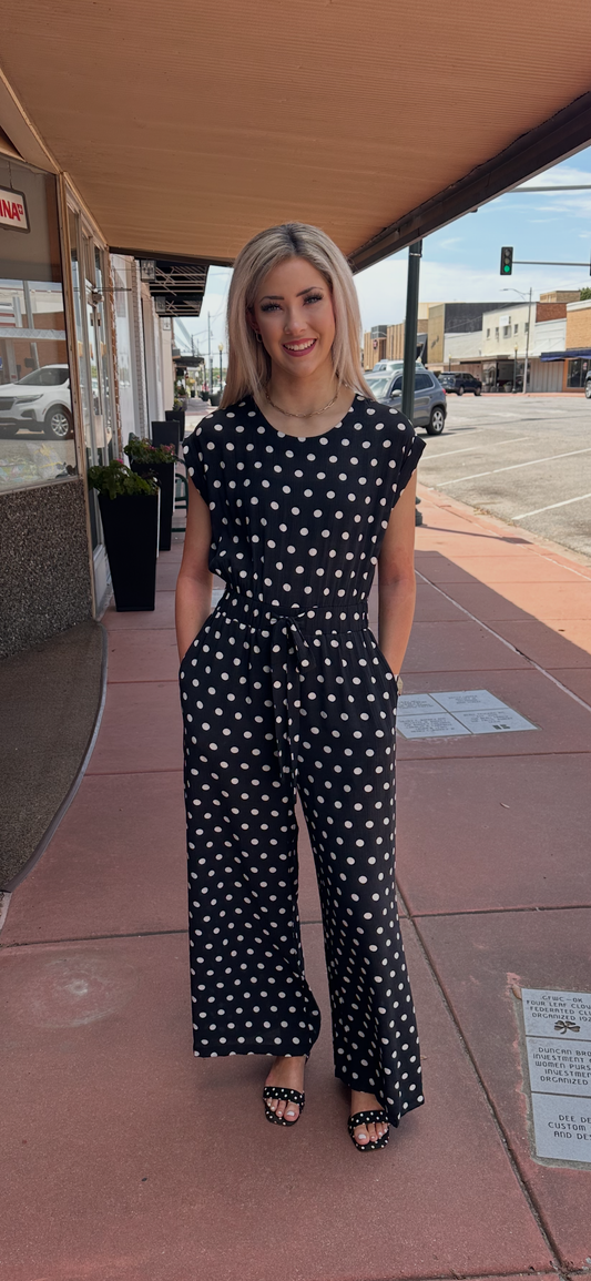 Sassy in Spots Jumpsuit