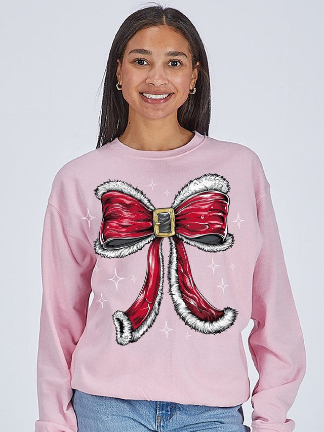 Crew Bow Sweatshirt