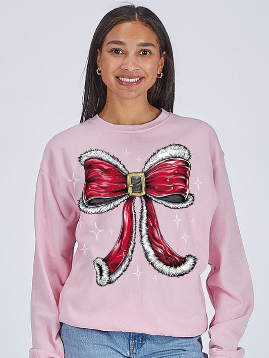 Crew Bow Sweatshirt