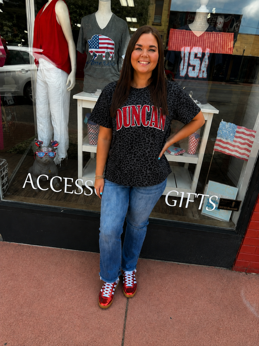 Arched Duncan Leopard Tee