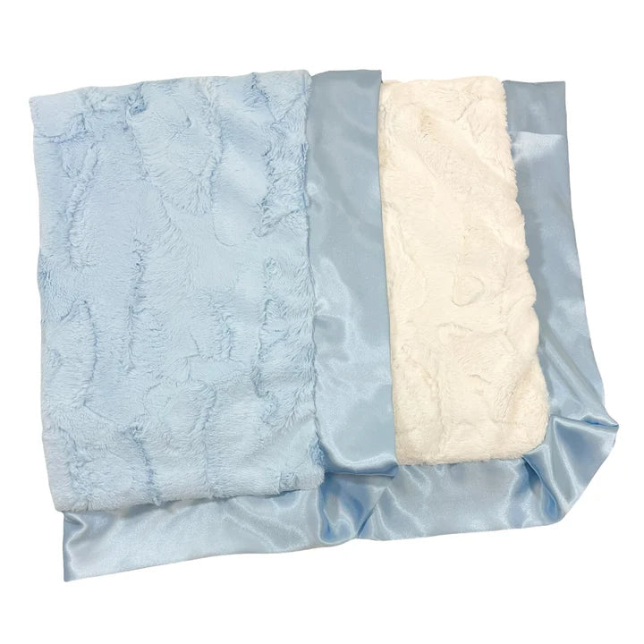 Classic Baby Blue - Luxury Cuddle Baby Blanket