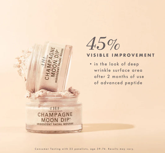Champagne Moon Dip® Illumination Mousse with Retinol + Wrinkle-Targeting Peptides