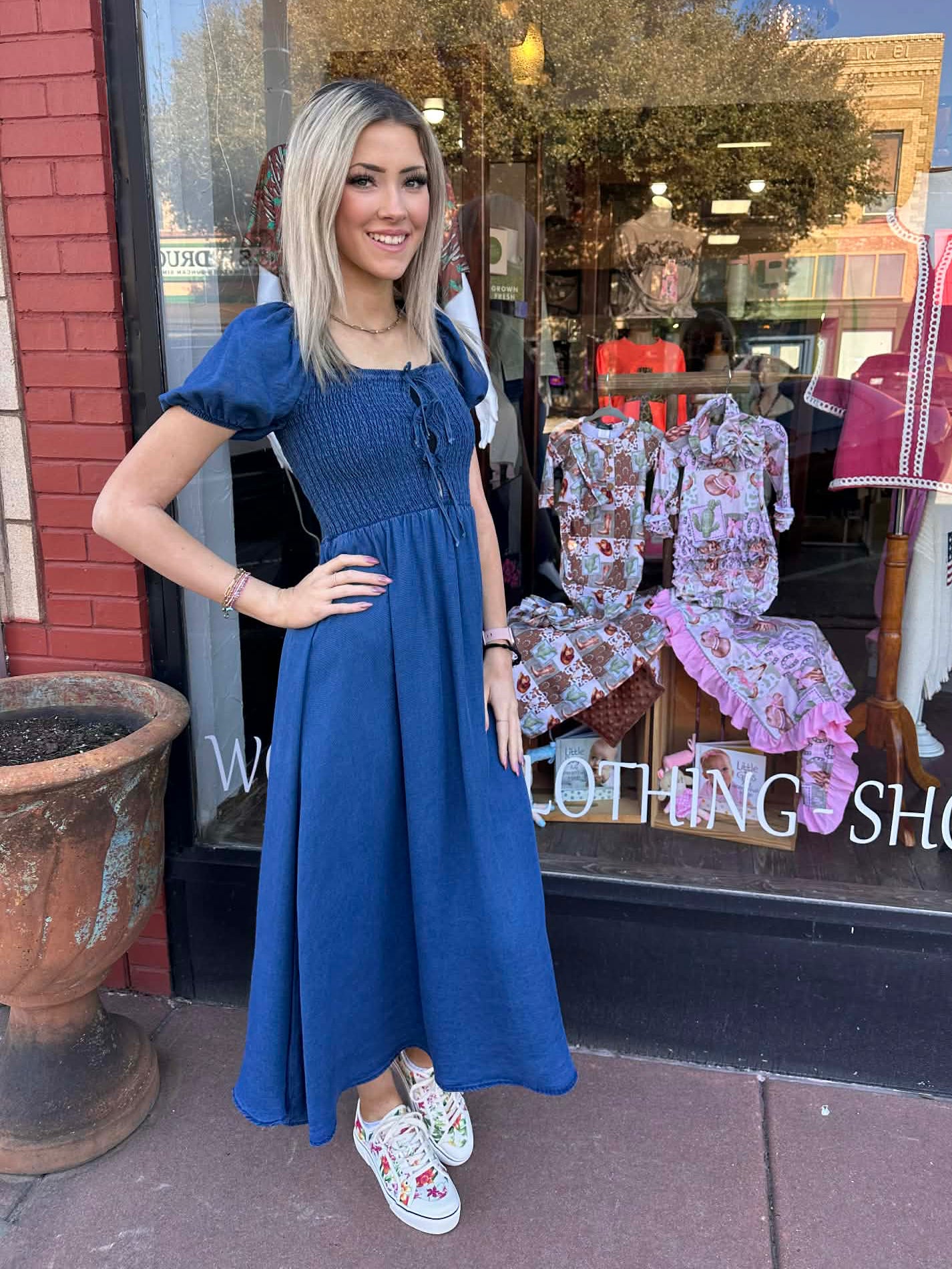 Bluebell Denim Midi