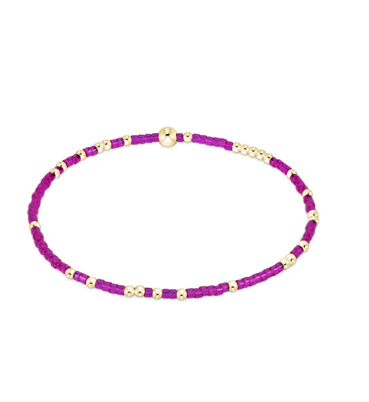 egirl Hope Unwritten Bracelet - Fuchsia