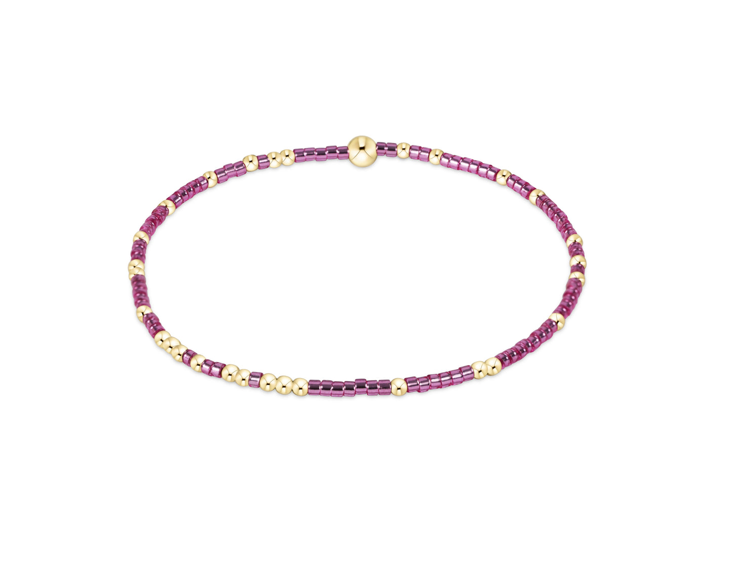 egirl Hope Unwritten Bracelet - Pink Metallic